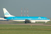 PH-BPB @ EGCC - KLM - Taxiing - by David Burrell