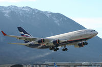 RA-96008 @ LOWS - take off Aeroflot Ilyushin Il-96-300