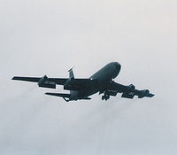 57-1422 @ YIP - KC-135 flyby in 1995 - by Florida Metal