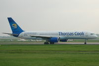 G-JMCD @ EGCC - Thomas Cook - Taxiing - by David Burrell