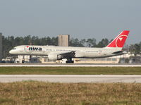 N517US @ MCO - Northwest 757 - by Florida Metal