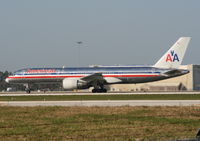N710TW @ MCO - American 757-200 taking off - by Florida Metal