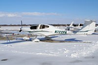N722PA @ YXU - Parked in front of Diamond Flight Centre - by topgun3