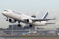 F-GTAH @ AMS - Air France A321