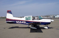 N5848L @ CCR - Side view - by Bill Larkins