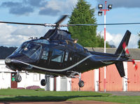 N109TF @ EGBO - Agusta A109A II - by Robert Beaver