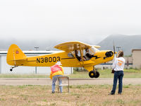 N38003 @ LPC - Spot landing contest Cub Fly In Lompoc Ca - by Mike Madrid