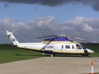 G-LJRM @ EGBK - Sikorsky S-76 visiting Sywell - by Simon Palmer