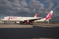 RA-73015 @ MUC - Vim Airlines Boeing 757-200 with Air Barkortistan titles