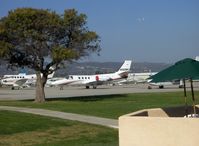 N592WP @ CMA - 1975 Cessna CITATION 500, two P&W Canada JT15D-1 Turbofans rated 2,200 lb st each for takeoff - by Doug Robertson