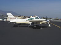 N3821X @ SZP - 1966 Cessna 310K, two Continental IO-470 260 Hp each - by Doug Robertson