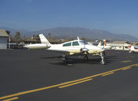 N3821X @ SZP - 1966 Cessna 310K, two Continental IO-470 260 Hp each - by Doug Robertson