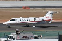 N68ES @ LAX - Premier Aviation Leasing LLC's 2001 Bombardier Learjet 31A N68ES taxiing to the north complex for departure to Santa Monica Municipal (KSMO). - by Dean Heald