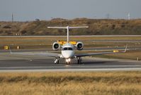 N135SG @ VIE - United Aviation  Embraer Legacy taxiing RWY 29 - by Dieter Klammer