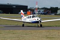 G-EGTB @ BOH - PIPER WARRIOR II - by Patrick Clements