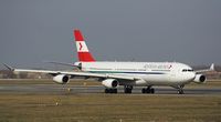 OE-LAK @ VIE - Austrian  A340-313X  taxiing to the RWY 34 - by Dieter Klammer