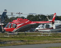 N206RV @ DAB - Bell 206 - by Florida Metal