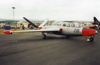 218 @ EGCD - Fouga Magister - Woodford Air Show 1989 (Scanned) - by David Burrell