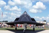 85-0830 @ OSH - F-117 at the EAA fly in - by Glenn E. Chatfield