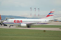 OK-XGB @ EGCC - Czech Airlines - Taxiing - by David Burrell