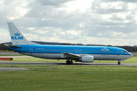 PH-BTA @ EGCC - KLM - Taxiing - by David Burrell