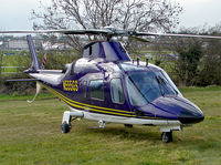 N555GS @ CHELTENHAM - Agusta A109E(Cheltenham Race Course) - by Robert Beaver