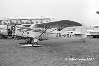 ZK-BDX @ NZWG - Auster J1B Aiglet skiplane - by Peter Lewis