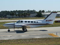 N123NP @ DAB - Cessna 421C - by Florida Metal