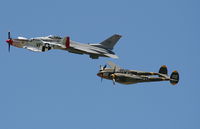 N138AM @ YIP - P-38