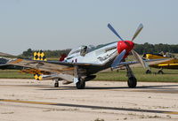 N1451D @ YIP - P-51 - by Florida Metal