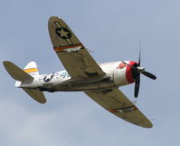 N9246B @ YIP - P-47 - by Daniel Compton