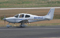 N619CD @ PDK - AirCab 14 taxing to Signature Flight Services - by Michael Martin