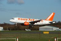 HB-JZG @ BOH - EASYJET AIRBUS A319 - by Patrick Clements