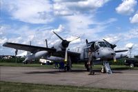 N101VD @ DVN - OV-1D at the Quad Cities Air Show