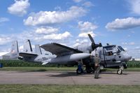N101VD @ DVN - OV-1D at the Quad Cities Air Show
