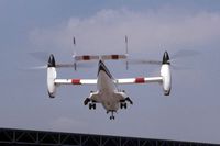 N702NA @ CGX - XV-15 demonstration at McCormick Place and Meigs Field