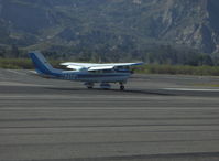 N17172 @ SZP - 1976 Cessna 177B CARDINAL, Lycoming O&VO-360 200 Hp, flaps landing roll Rwy 22 - by Doug Robertson