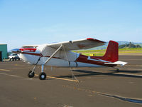N8956Q @ DVO - Cessna 180A with cockpit cover @ Gnoss Field (Novato), CA