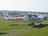 G-ATHV @ EGBO - Cessna 150F - by Robert Beaver