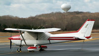 N52106 @ WST - Skyhawk on the ramp. - by Stephen Amiaga