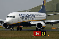 EI-DLO @ BOH - RYANAIR 737 WITH BYE BYE EASYJET TITLES - by barry quince