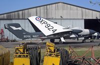 XP924 @ EGHH - Dehaviland Sea Vixen (G-CVIX)