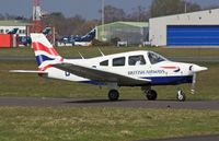 G-BODR @ EGHH - Piper PA-28-161 Cherokee Warrior II