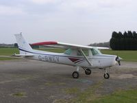 G-BWEV @ EGSL - Cessna 152 - by Simon Palmer