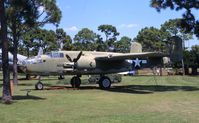 N5256V @ HRT - B-25J 43-28222 at Hurlburt Field Air Park, FL - by Glenn E. Chatfield