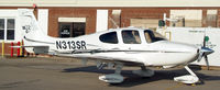 N313SR @ FRG - SR22 at Glass Cockpit Aviation - by Stephen Amiaga