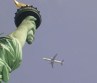 N6705Y - Song at Statue of Liberty - by Florida Metal
