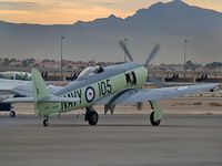 N260X @ KLSV - Getchell Aircraft - San Jose, California / 1951 Hawker Mk II Sea Fury - Aviation Nation 2006