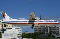 N498AT @ SXM - visitor - by Wolfgang Zilske