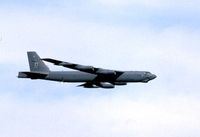 60-0026 @ DPA - B-52H over flying air show line - by Glenn E. Chatfield